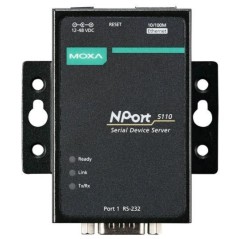 Moxa NPORT 5110 - Reliable Serial to Ethernet Device Server for Seamless Connectivity (Model: 40145)